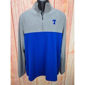 Texas Rangers Under Armour Mens Loose Fit 1/4 Zip Pullover Size Large